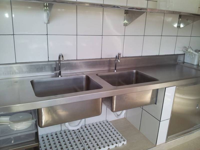 Bancada de Inox em SP Preço Parque São Lucas - Bancadas de Inox