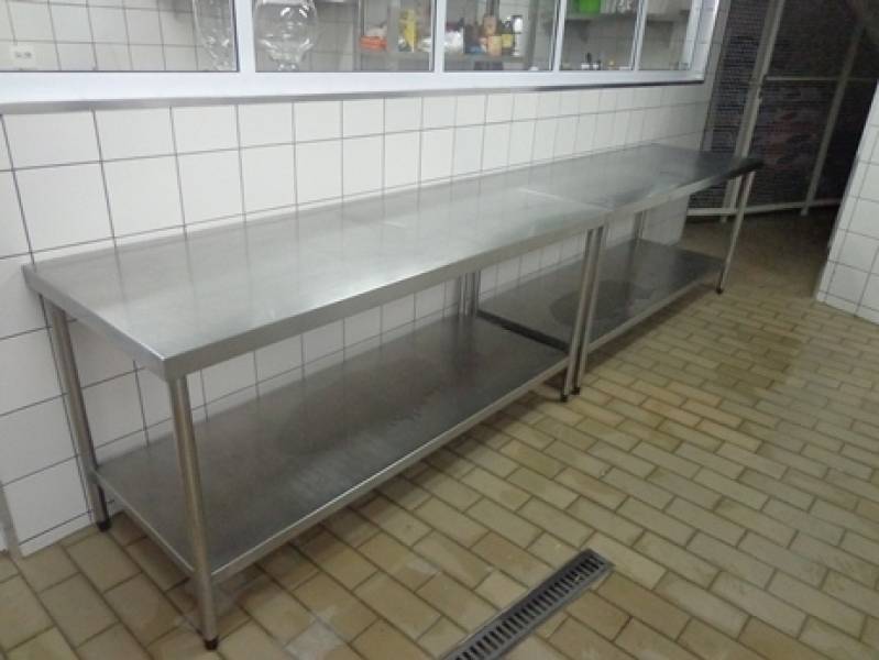 Bancada de Inox Bixiga - Bancadas de Inox sob Medida