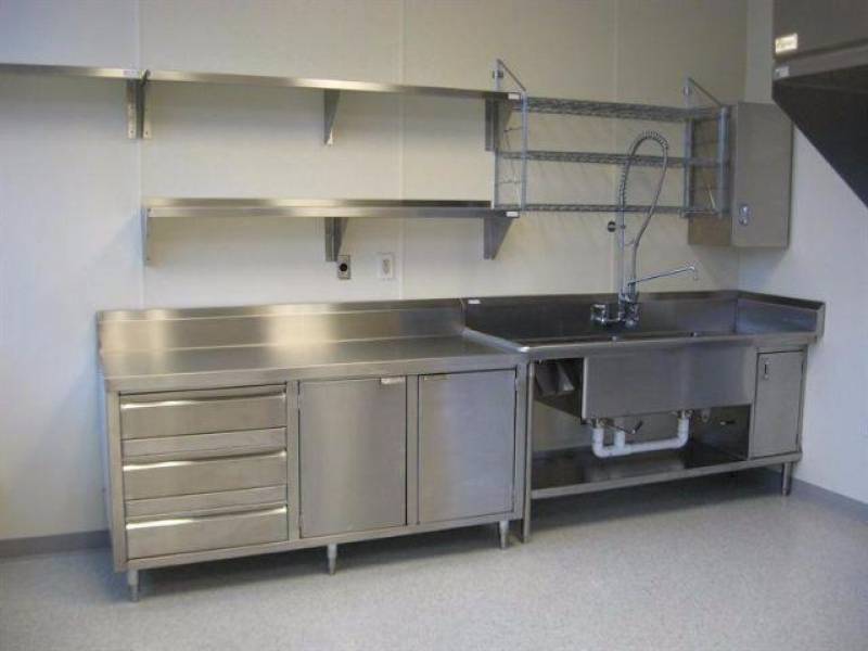 Bancadas de Inox para Cozinha Industrial Preço Tremembé - Bancada de Inox com Cuba