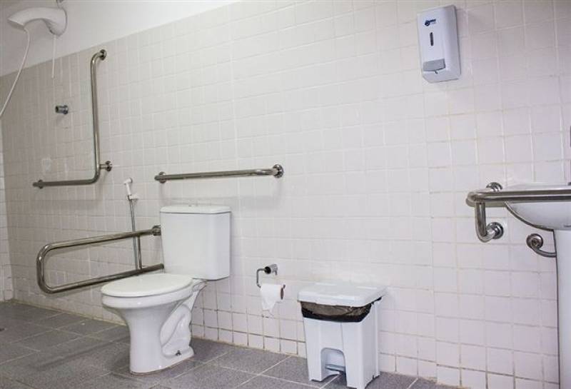 Barra de Apoio para Banheiro de Inox Preço Guararema - Barra Inox para Banheiro