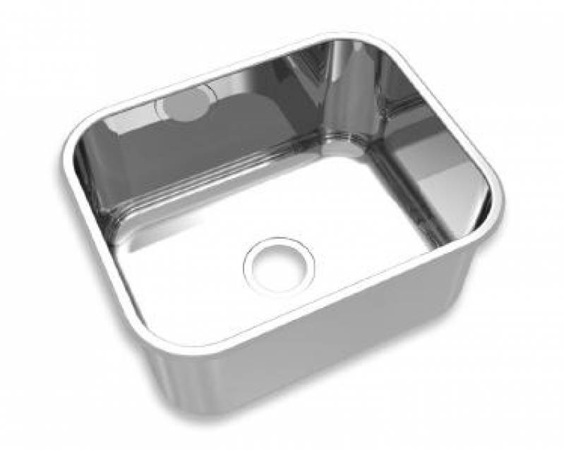 Cubas Industriais de Inox Preço Santa Efigênia - Pia Industrial Inox 2 Cubas