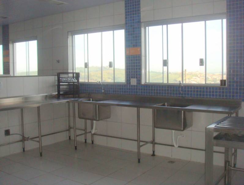 Fabricante de Bancadas de Inox para Cozinha Jurubatuba - Bancada Hospitalar em Aço Inox