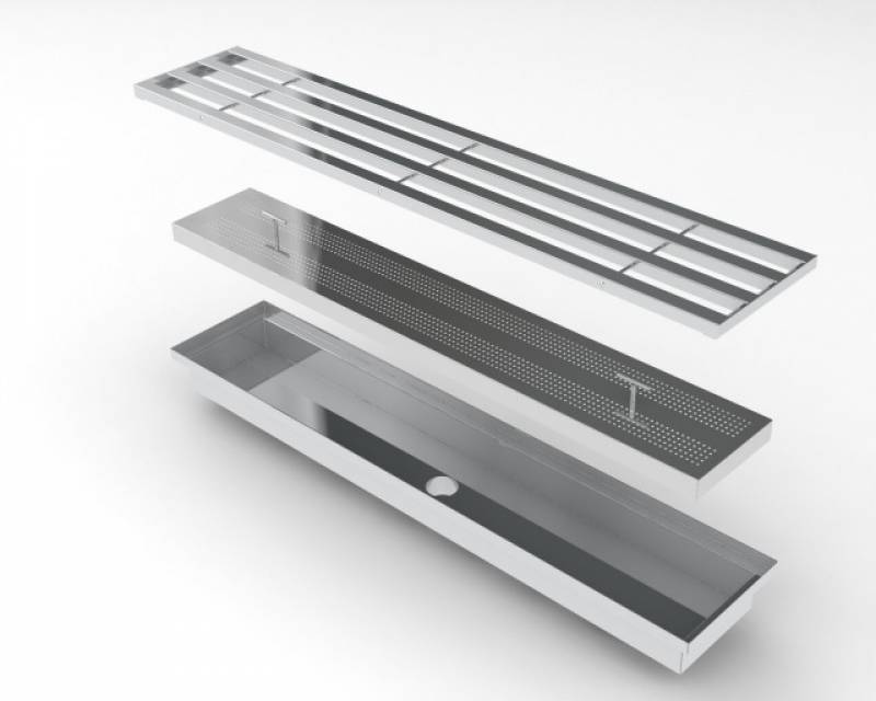 Fabricante de Canaleta com Grelha em Aço Inox Salesópolis - Grelha de Inox para Cozinha Industrial