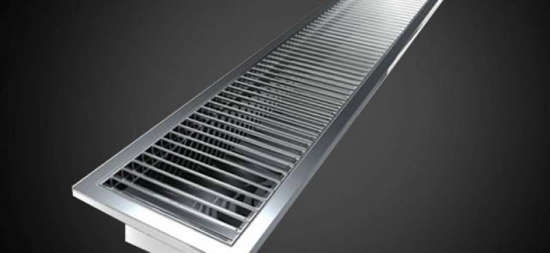 Fabricante de Grelha de Aço Inoxidável Cotia - Canaleta com Grelha em Aço Inox