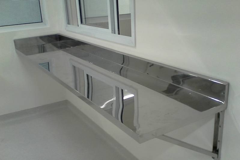 Fabricante de Pia sob Medida para Hospital em Inox Preço Vila Clementino - Fabricante de Pia Inox