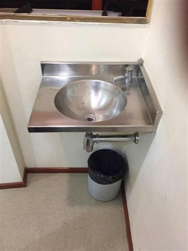 Lavabo de Aço Inox Carandiru - Lavabos em Inox em São Paulo