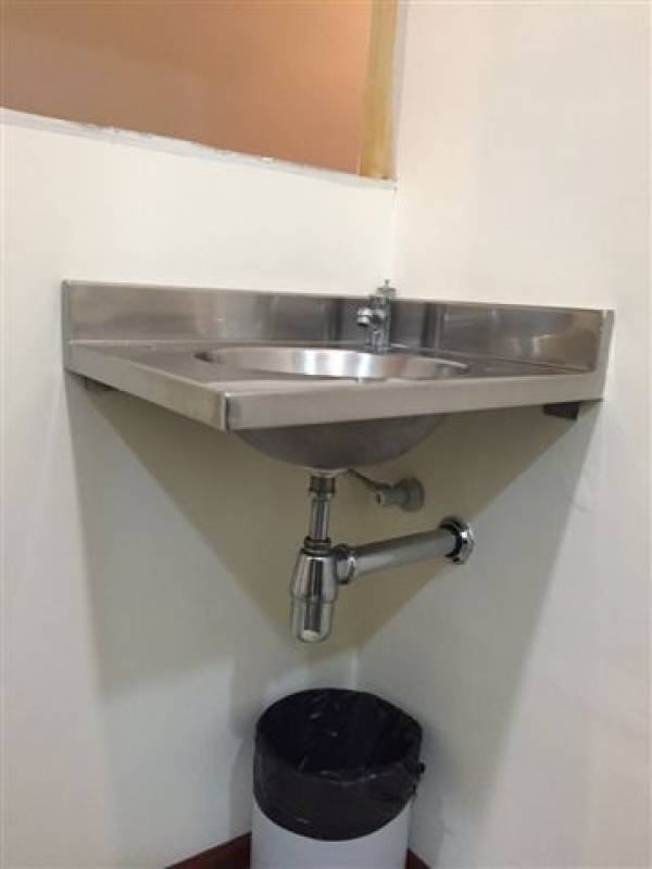 Lavabo de Inox José Bonifácio - Lavabo de Aço Inoxidável