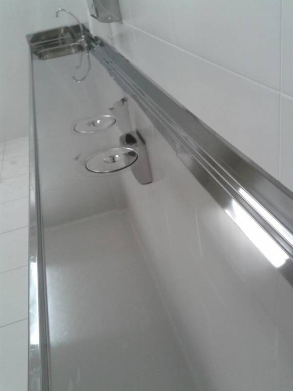 Lavatório Inox de Canto Preço Casa Verde - Lavatório Inox