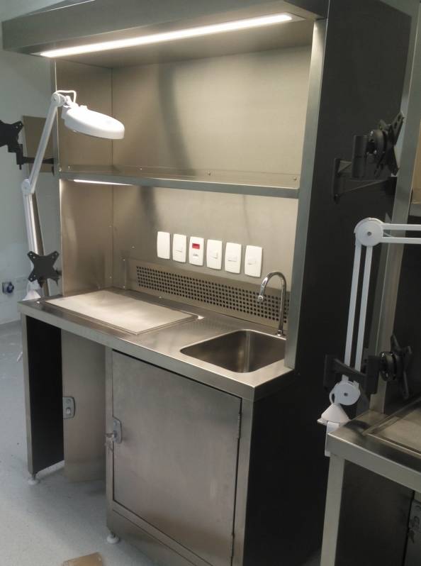 Mesa de Inox para Macroscopia Preço Água Funda - Mesa para Macroscopia