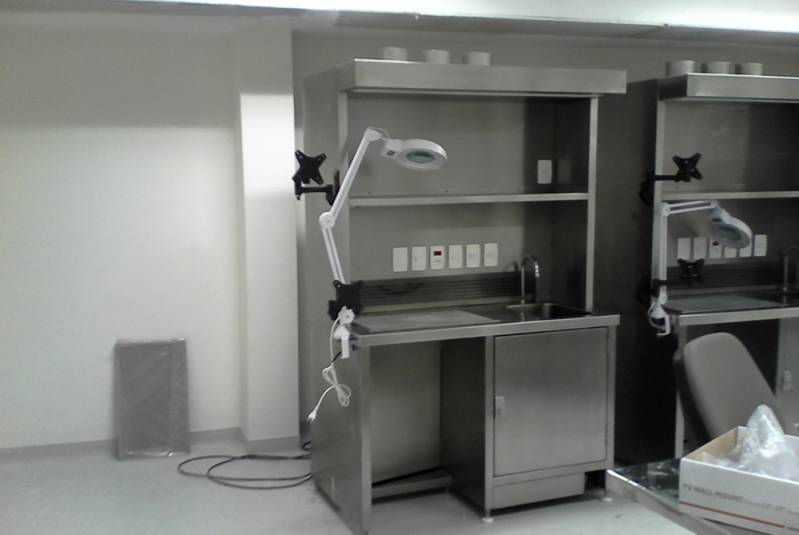 Mesa de Macroscopia para Hospital Preço Tatuapé - Mesa de Inox para Macroscopia