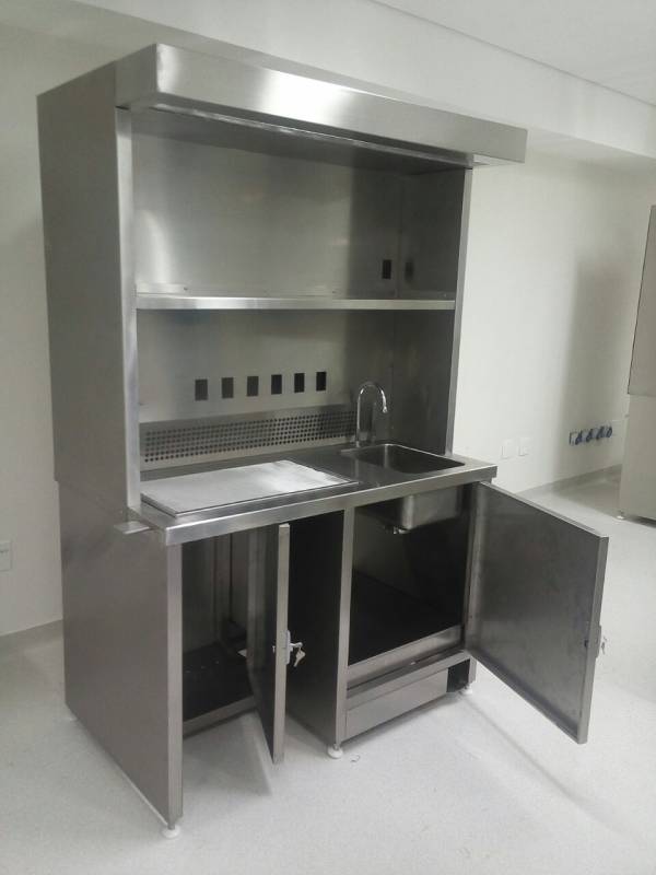 Mesa de Necropsia Ribeirão Pires - Mesa de Inox para Macroscopia