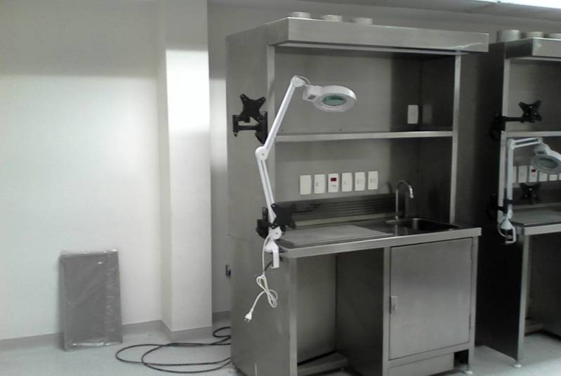 Mesas de Macroscopia para Hospital Vila Clementino - Mesa de Inox para Macroscopia