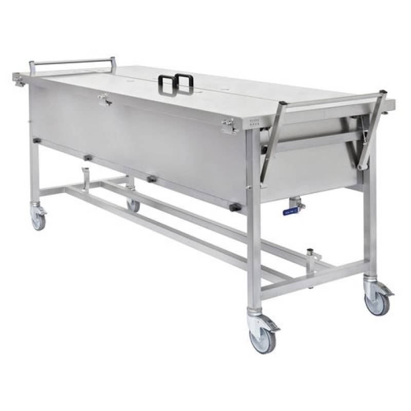 Mesas de Necrotério Água Funda - Mesa de Inox para Macroscopia Hospital