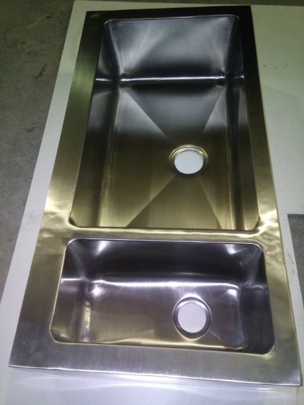 Onde Encontrar Cuba Inox Dupla Poá - Cuba Inox de Sobrepor