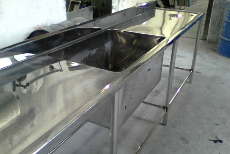 Onde Encontrar Lavatório Coletivo Aço Inox Alphaville - Lavatório Coletivo Aço Inox