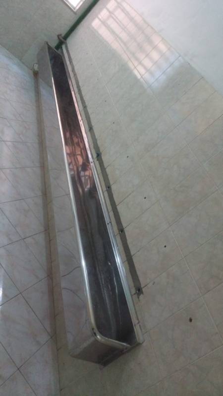 Onde Encontro Lavatório Coletivo de Aço Inox Jabaquara - Lavatório Coletivo em Aço Inox para Banheiro