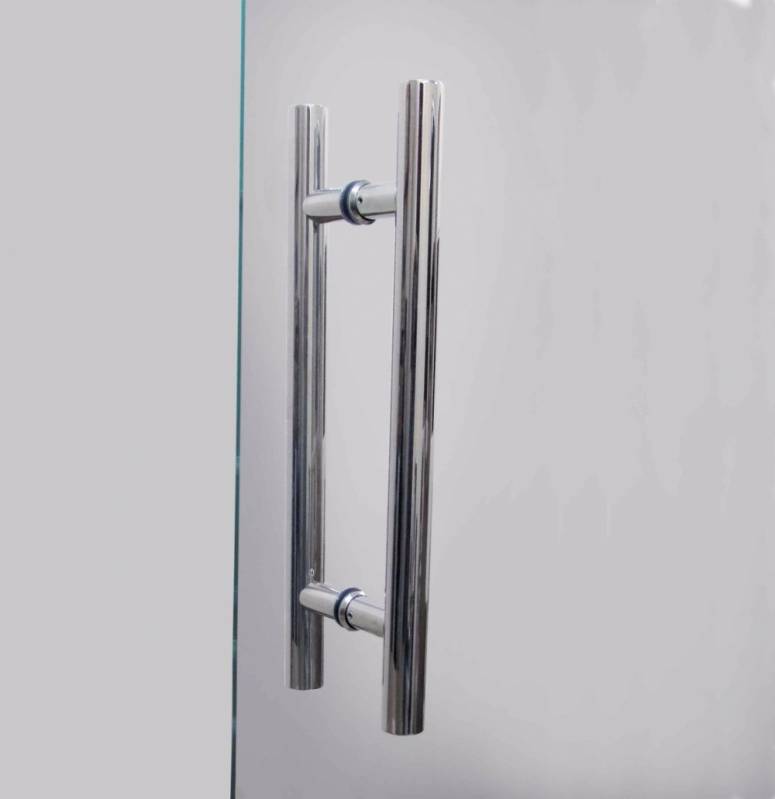 Puxador de Porta Horizontal Preço Salesópolis - Puxador de Porta Inox de 60cm