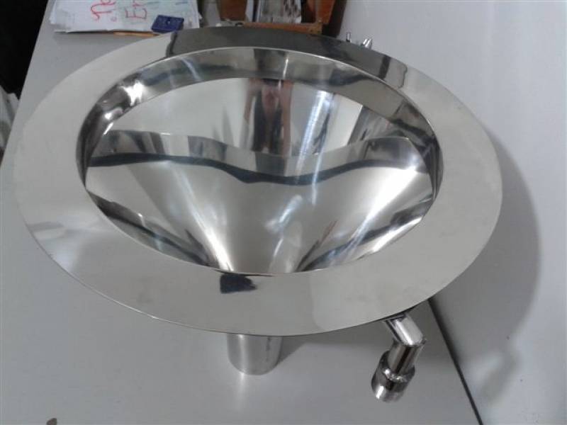 Tanque Expurgo em Aço Inox Água Branca - Expurgo de Aço Inox