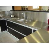 bancadas de inox para cozinhas Itapevi