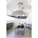 coifas de inox industrial