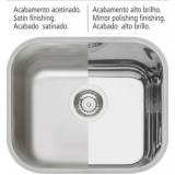 cuba inox para cozinha Itapevi