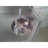 cubas de aço inox preço Mooca