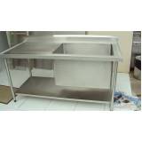 fabricante de bancada de inox para cozinha industrial Jardim Guarapiranga