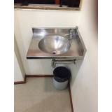 lavabo de aço inox Porto Velho