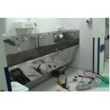 lavatório cirúrgico de aço inox