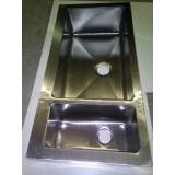 onde encontrar cuba inox dupla Perus