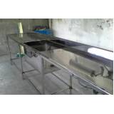 onde vende pia inox de canto Jardins