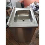 pia inox bancada Limão