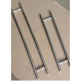 puxador de porta aço inox 60cm preço Poá