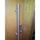 puxadores de porta inox quadrado Bom Retiro