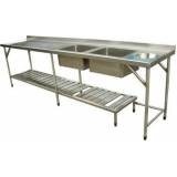 quanto custa cuba dupla em inox Biritiba Mirim