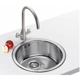quanto custa cuba dupla inox de sobrepor Piqueri