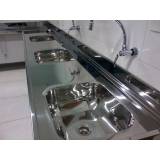 quanto custa pia com cuba em inox Cantareira