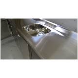 quanto custa pia de inox Imirim