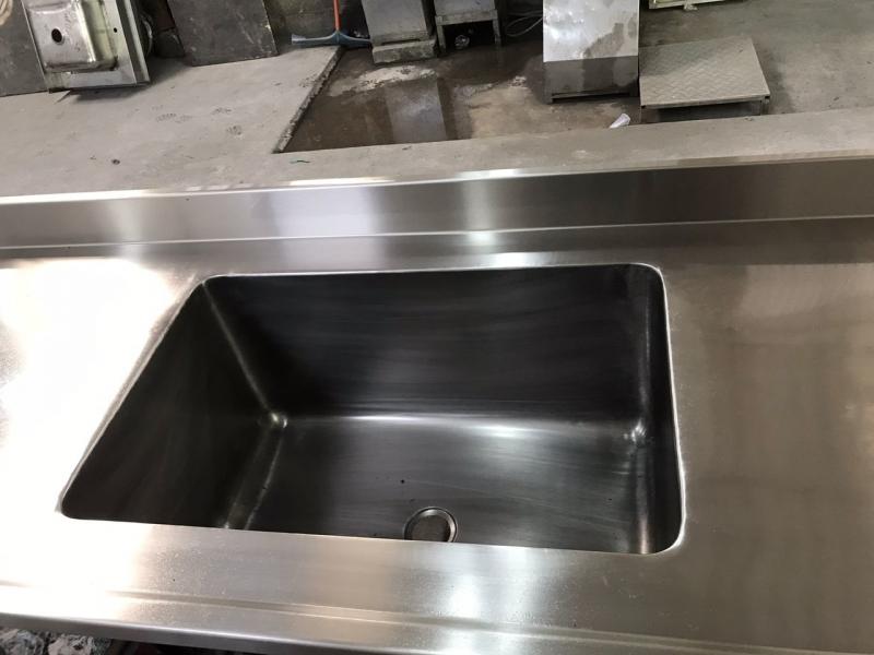 Bancada de inox sob medida