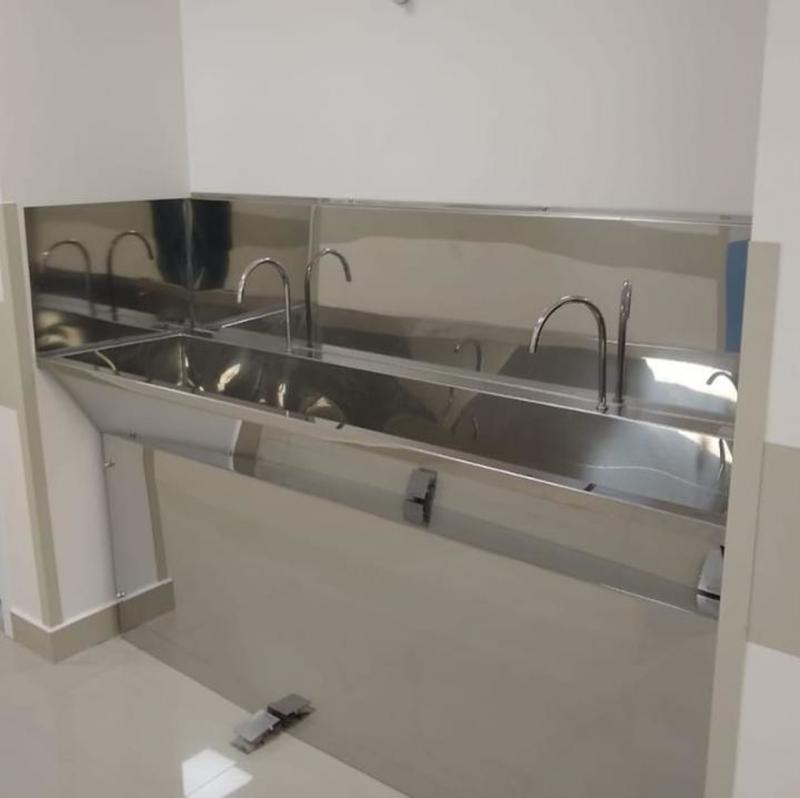 Lavatorio inox hospitalar